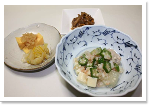 腎臓病食・糖尿病食の盛り付け